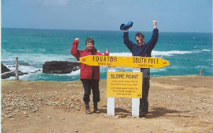 Southernmost Point of SI New Zealand Slope Point